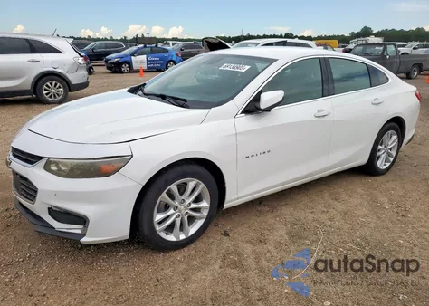 2018 Chevrolet Malibu Lt из США, поврежденный, VIN 1G1ZD5ST6JF112096